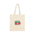 Why Not? Slogan Tote | meme phrase, glitch graphic