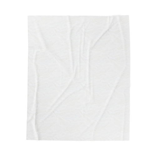 Valentine Heart Plush Blanket — "My Funny Valentine" Floral Cozy Throw