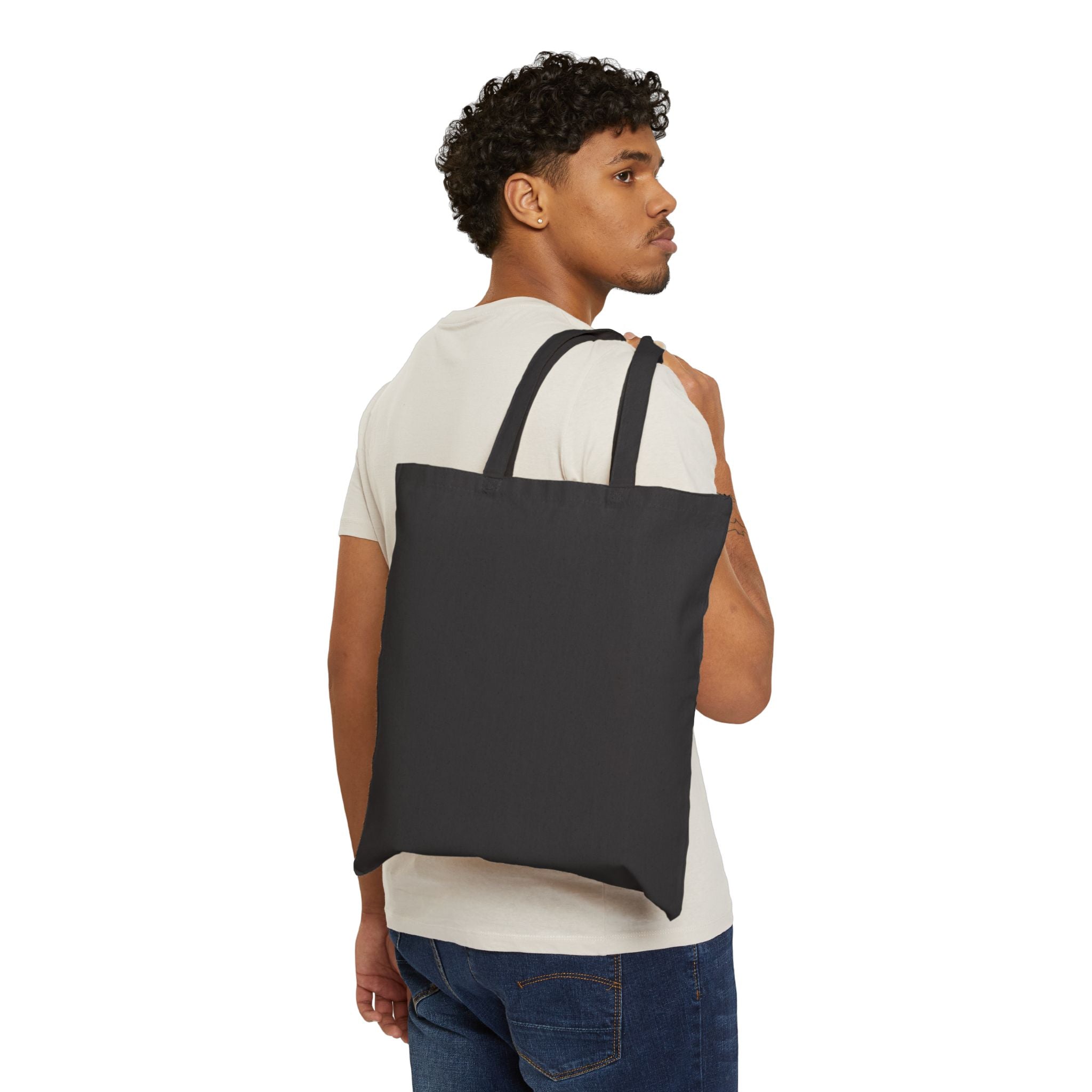 Why Not? Slogan Tote | meme phrase, glitch graphic